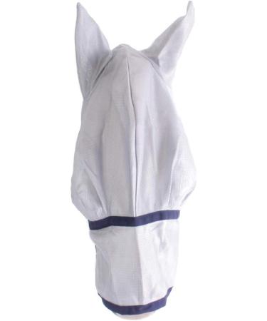 Bucas Buzz Off Fly Mask Extended Nose SS Silver - Best Protection for Horses | International Shipping Available - Buy Online on GoSupps.com