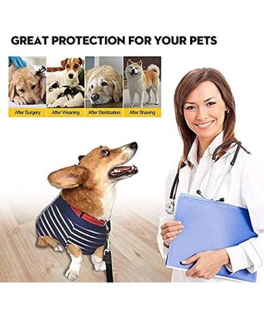 L1HMPET Dog Surgery Suit for Puppies | Medical Vest & Post-Surgery Clothing | XS Size Available - Ideal for Indoor Recovery - Buy Online on GoSupps.com