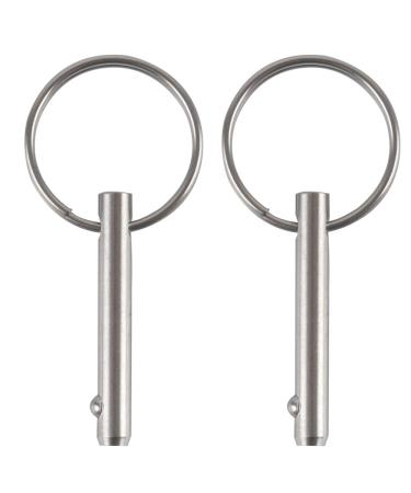 4 Pack Small Quick Release Pins - 3/16 Diameter, 0.95 Usable Length - 316 Stainless Steel Bimini Top Pins - Buy Online on GoSupps.com