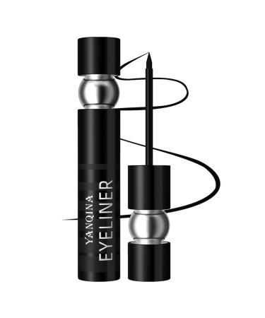 Black Eyeliner Matte Pigmented Eyeliner Liquid Liner - Long-Lasting Quick Drying Eyeliner Create Natural Bold Eye Makeup Easy to Riastvy