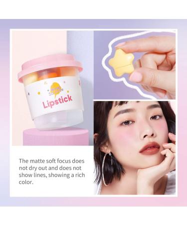 Zhoujie Mini Pill Lipstick Set - 16 Colors Waterproof Velvet Matte Lipstick Capsules for Long-Lasting Wear - Buy Online on GoSupps.com