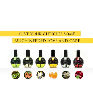 Ellie Chase Pina Colada Cuticle & Nail Oil 2.3 Fl Oz - Jojoba Oil, Aloe & Vitamin E Infused for Hydration, Repair & Growth - Buy Online on GoSupps.com
