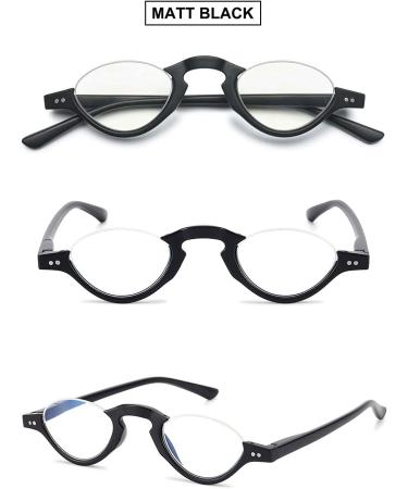 Vevesmundo Anti-Blue Light Reading Glasses for Men & Women - Modern Computer Glasses with 2.5X Magnification & Flexible Hinge - Protect Your Eyes from Digital Strain - Buy Online on GoSupps.com