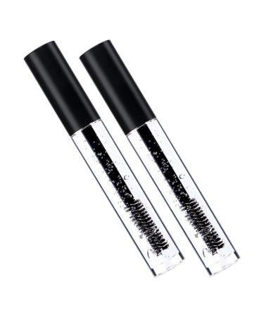 PLAFOPE 2pcs Eyebrow Shaping Liquid Clear Makeup Balm Brow Fixing Liquid Black Gel Makeup Brow Gel