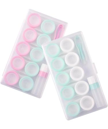 Buy Solustrie 4-Slot Storage Box for Colored Contact Lenses | Portable Travel Case | Durable & Compact Contact Lens Container - Buy Online on GoSupps.com