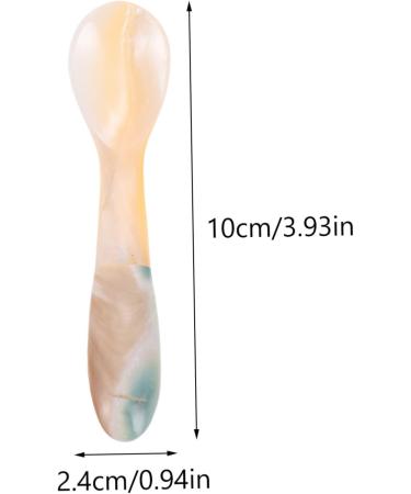 FRCOLOR Beauty Mud Applicator 1pc River Clamshell Spoon Make up Applicators for Mini Seashells Wipe Spatula Mud Applicator Cream Scoop Beauty Tools Cake Spoons Waxing Skin Care Scraper - Buy Online on GoSupps.com