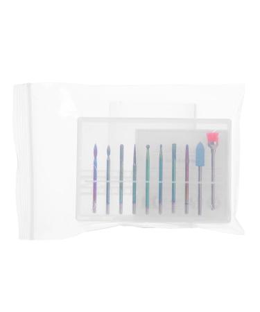 Melodysusia 10PC Diamond Bits Set | Professional Nail Miller Attachments for Manicure & Pedicure | Colorful Grinding Heads for Nail Care - Buy Online on GoSupps.com