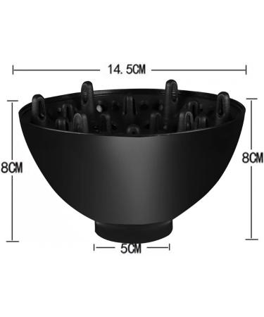 Hair Dryers for Curly Diffuser Universal Hair Diffuser Attachment Adaptable Hair Dryers with Nozzle Blower Hairdressing Curly Wavy Hair Care - Buy Online on GoSupps.com