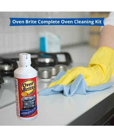 Oven Brite Complete Oven Cleaner Kit | 500 ML Bottle Bag & Gloves Included (1) - Buy Online on GoSupps.com