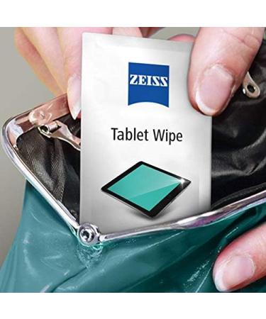 ZEISS Alcohol-Free Display Cleaning Towels - 120 Individually Packed Cloths for Safe Cleaning of Optical Surfaces - Ideal for Travel & On-the-Go Care - Buy Online on GoSupps.com