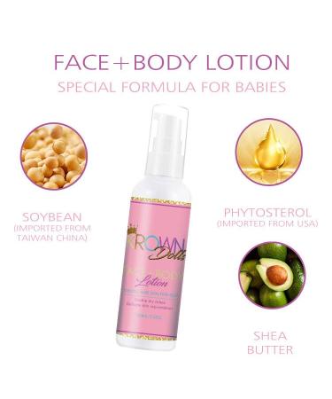 Moisturizing Face & Body Lotion for Babies & Toddlers - 3.5 fl oz | Gentle Hydration for Sensitive Skin - Buy Online on GoSupps.com