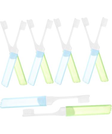 FRCOLOR 20 Pcs Portable Folding Toothbrushes - Manual Soft Bristle Travel Essentials for Oral Care - Buy Online on GoSupps.com