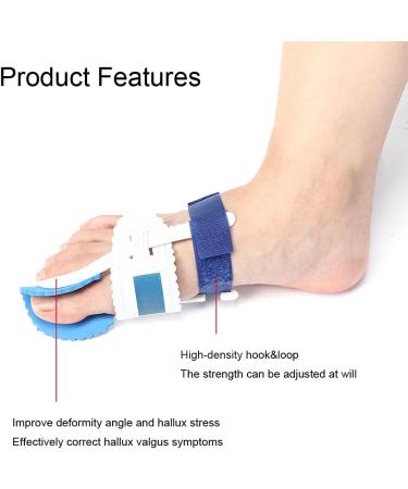 2PCS Hallux Valgus Corrector & Bunion Splints - Hallux Separator Toe Straighteners for Foot Care | International Shipping Available - Buy Online on GoSupps.com