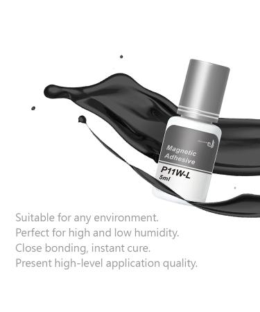 JOVISA P11W-L Eyelash Extension Glue - 1-2 Sec Drying 6-7 Weeks Retention Ideal for Professionals 5ml - Buy Online on GoSupps.com
