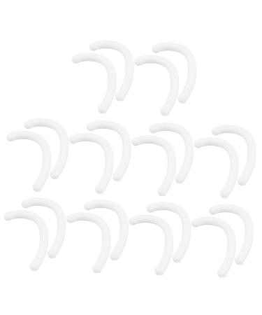 Gleavi 10 pair of anti-Snag ear bruell the rubber extension of the facial cover ear hook mouth protection earreman soft earcare cover white elasticity child snout