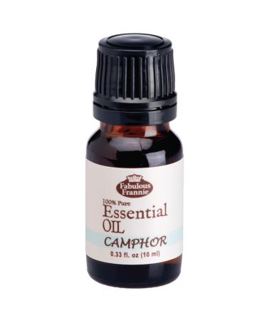 Fabulous Frannie Camphor 100% Pure Undiluted Essential Oil Therapeutic Grade - 10 ml. Great for Aromatherapy!