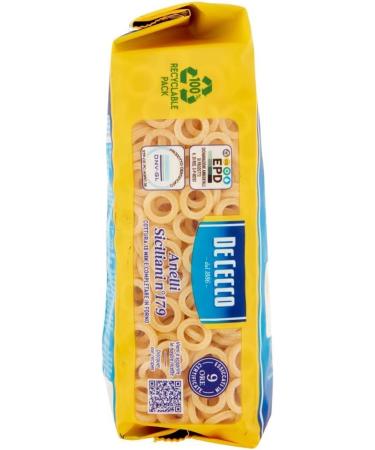  Italian Gourmet E.R. Lot of 24 Cecco pastries 100 % Italian Sicilian rings n. 179 pates 500 g + Gourmet Italian Pulp 400 g - Buy Online on GoSupps.com