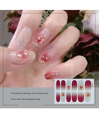 Desikixudy 6 Sheet/Set Nail Polish Strips -with Nail File - Buy Online on GoSupps.com