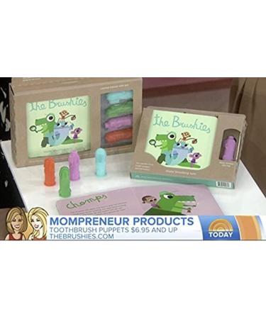The Brushies Toothbrush for Babies & Toddlers - Orange | Gentle Oral Care for Little Ones | International Shipping Available - Buy Online on GoSupps.com