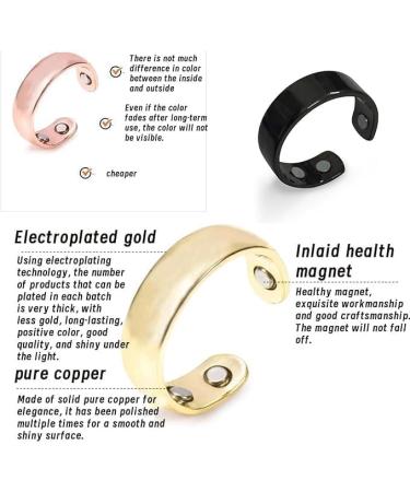 XELIJAHR Earallure Rings for Women Magnetic Earallure Magnetic Ring Anxiety Earallure Ring 4PCS (4pcs One Size) 4pcs One Size - Buy Online on GoSupps.com
