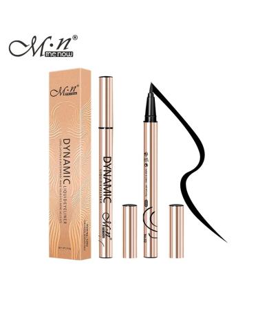Menow Long Lasting Waterproof Liquid Eyeliner Pencil - Sweat Resistant Smudge Proof Black Liner - Buy Online on GoSupps.com