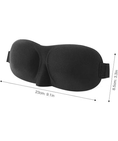 Premium Adjustable Sleep Mask for Ultimate Comfort | Blackout & Weighted Eye Masks for Travel | Ideal for Men & Women - Buy Online on GoSupps.com