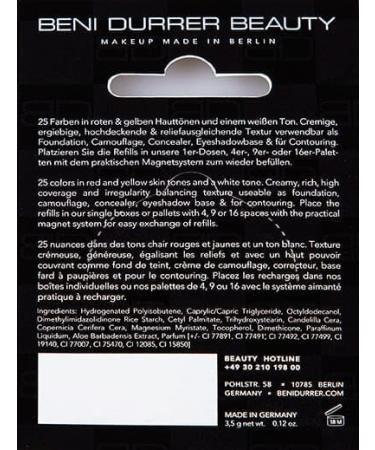  Beni Durrer REFILL Studio Foundation No. 02 3.5 g per dose/palette - Buy Online on GoSupps.com