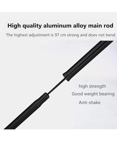 Crutches LED Light Safety Walking Stick for Old Man Folding Supports Legs After Injury Or Surgery Black Interesting - Buy Online on GoSupps.com