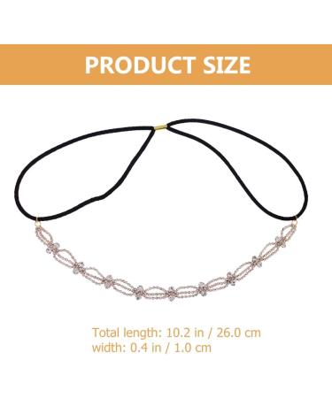 Women's Rhinestone Elastic Headband Bride Rhinestones Girl Frienshipship Women - Buy Online on GoSupps.com
