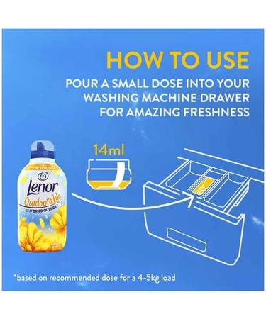 Fairy Outdoorable Non Bio Fabric Conditioner for Sensitive Skin Ultra Concentrated 35washes 490ml + Lenor Outdoorable Fabric Conditioner Ultra Concentrated Summer Breeze Scent 33washes 462ml - Buy Online on GoSupps.com