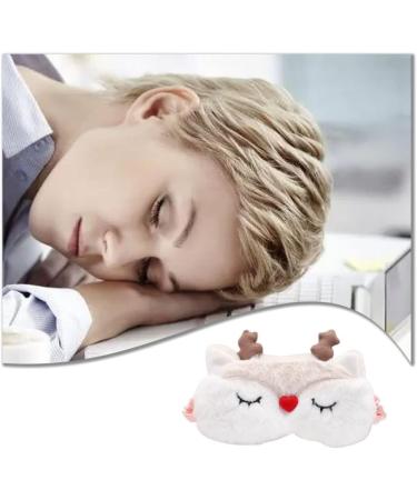Plush Sleep Mask: Comfortable Blindfold for Kids, Girls, and Adults | Ideal for Travel - Buy Online on GoSupps.com