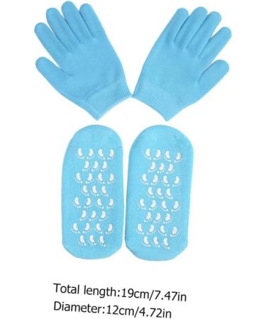 2 Sets Hand and Foot Care Set Gel Socks Bat Wing Hair Band Gel Gloves Feet Care Socks Repairing Dry Skin Gloves Beauty Vegetable Gel Miss Silicone Gel Skin - Buy Online on GoSupps.com