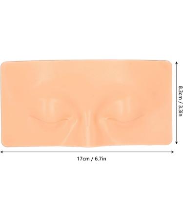 Makeup Practice Board Silicone PVC Easy Cleaning Eye Makeup 3D Exercising - Buy Online on GoSupps.com