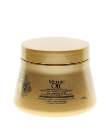 L'Or al Professionnel Paris Mythic Oil Mask Strong hair care mask for gloss & smoothness hair care enriched with oil nourishes stressed & dry hair intensively 200 ml odorless 200 ml (1 Pack)