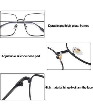Dollger Blue Light Filter Glasses for Women - Stylish Metal Frame Anti-Glare Protection for PC TV Gaming & Cell Phones - Buy Online on GoSupps.com