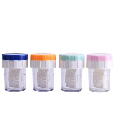 SUPVOX Contact Lens Cleaner Detergent Case Daily Care Safe Effective Long Lasting Contact Lens Cleaner Cleaning Agent 4pcs