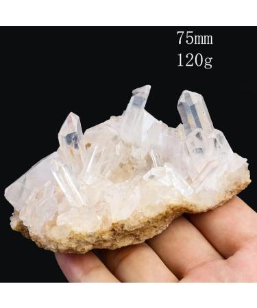 Natural Crystal Rough Natural Raw Quartz White Crystal Cluster Reiki Healing Crystal Point Minerals Stones Specimen Home Decoration Crafts Ornament - Buy Online on GoSupps.com