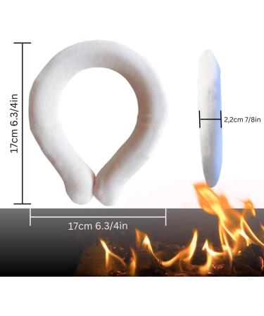 Portable Heating Neck Wrap | Reusable Cold Weather Pillow | Unisex White Heating Hose - Buy Online on GoSupps.com