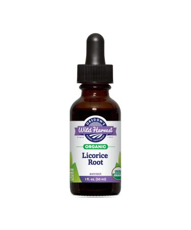Oregon's Wild Harvest 1:4 Organic Licorice Root Extract 1 Fluid Ounce