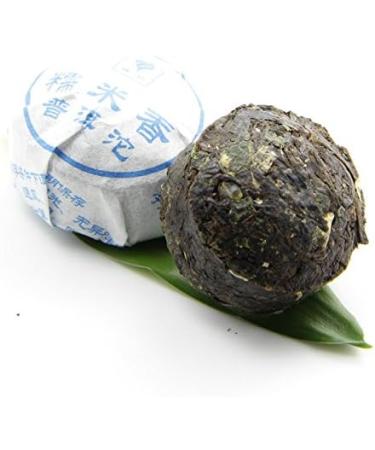 LWXLJMJZC-40pcs Cooked Stick Rice Puerh Tea - Ripe(Shu) Mini Tea Tuo Cha Yunnan Glutinous Rice Balls Pu erh Tea - Buy Online on GoSupps.com