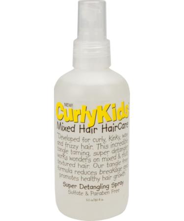 Curly Kids Super Detangling Spray 6.0 oz (Pack of 3) 6 Ounce (Pack of 3)