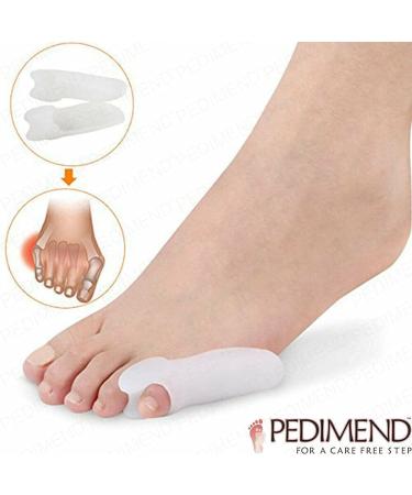 Buy Pedimend Silicone Gel Pinky Foot Alignment Separator | 6 Pieces for Pain Relief | Original Tailoring Bale Corrector & Protection Film - Buy Online on GoSupps.com