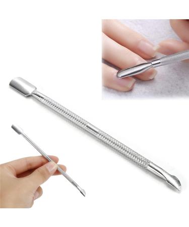  VOANZO 100 Pack Gel Nail Polish Remover Wraps Nail File Strips and Cuticle Pusher Nail Polish Remover for Home - Buy Online on GoSupps.com