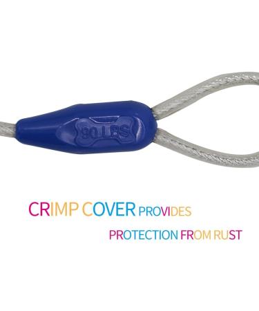 Buy Petest 25ft Reflective Traction Rope for Large Dogs - Durable Buffer Spring Up to 90lbs - Blue/Silver - International Shipping Available - Buy Online on GoSupps.com