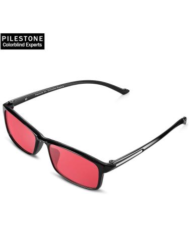 PILESTONE GM-2 Color Blind Glasses | Protan Red Shades | Corrective Glasses for Red/Green Color Vision | Shop Internationally - Buy Online on GoSupps.com