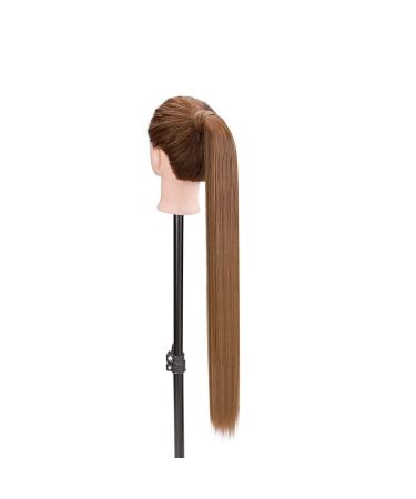 Buy Clip-in Ponytail Hair Extensions - 81cm Light Brown Braid Hairpiece for Natural Super Long Styles - International Shipping Available - Buy Online on GoSupps.com