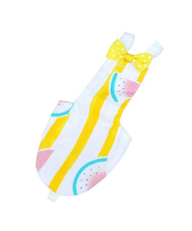 kdjsic Pet Birds Feces Pocket Medium Large Bird Parrot Diaper Cockatiel Pigeons Flight Suit Clothes