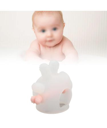 Soothing Pacifier Toy  Silicone Comfortable Infant Teething Toy Safe for Teething Relief for Toddler(Pink) - Buy Online on GoSupps.com