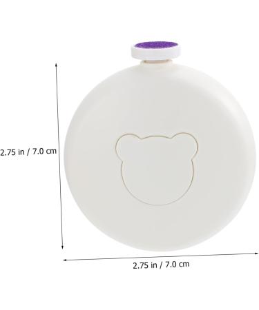 SHOWERORO 1 Set Nail Grinder Pedicure Tool Safe Nail Polishing Accessory Safe Adults Nail Kit Electric Nail Sharpener Manicure Kit Nail Polishing Tool Electric Nail Trimmer 7X7X3CM White - Buy Online on GoSupps.com