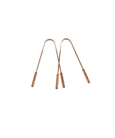 Buy Genuine Copper Tongue Cleaner - Pack of 2 | Dr. Win Tongue Scraper for Fresh Breath & Oral Care - Buy Online on GoSupps.com